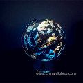 Illuminated World Globe Lamp with Constellations